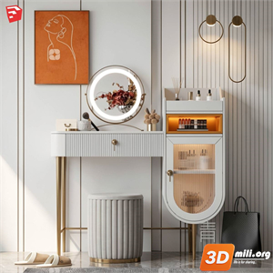 Dressing Table Skp Files 